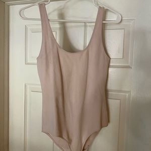 Aritzia Wilfred Nude Bodysuit